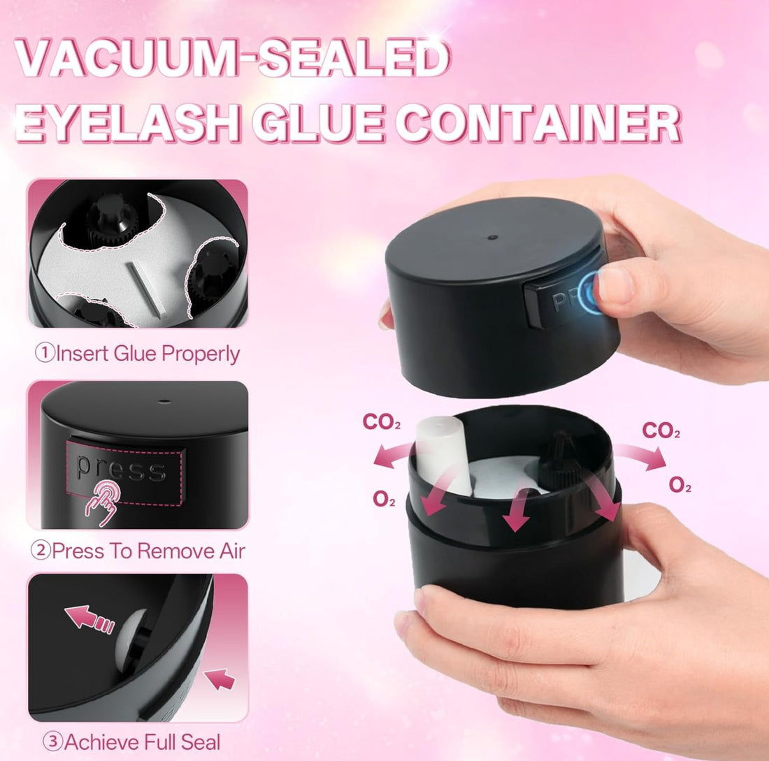 Eyelash Extension Glue Jar Storage