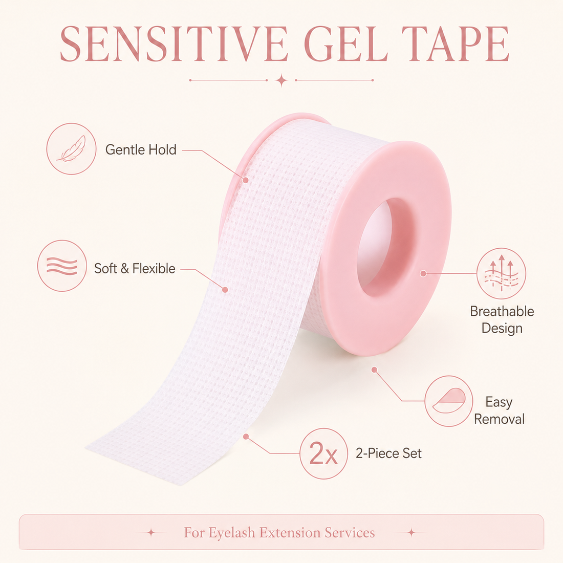Sensitive Medical Gel Tape
