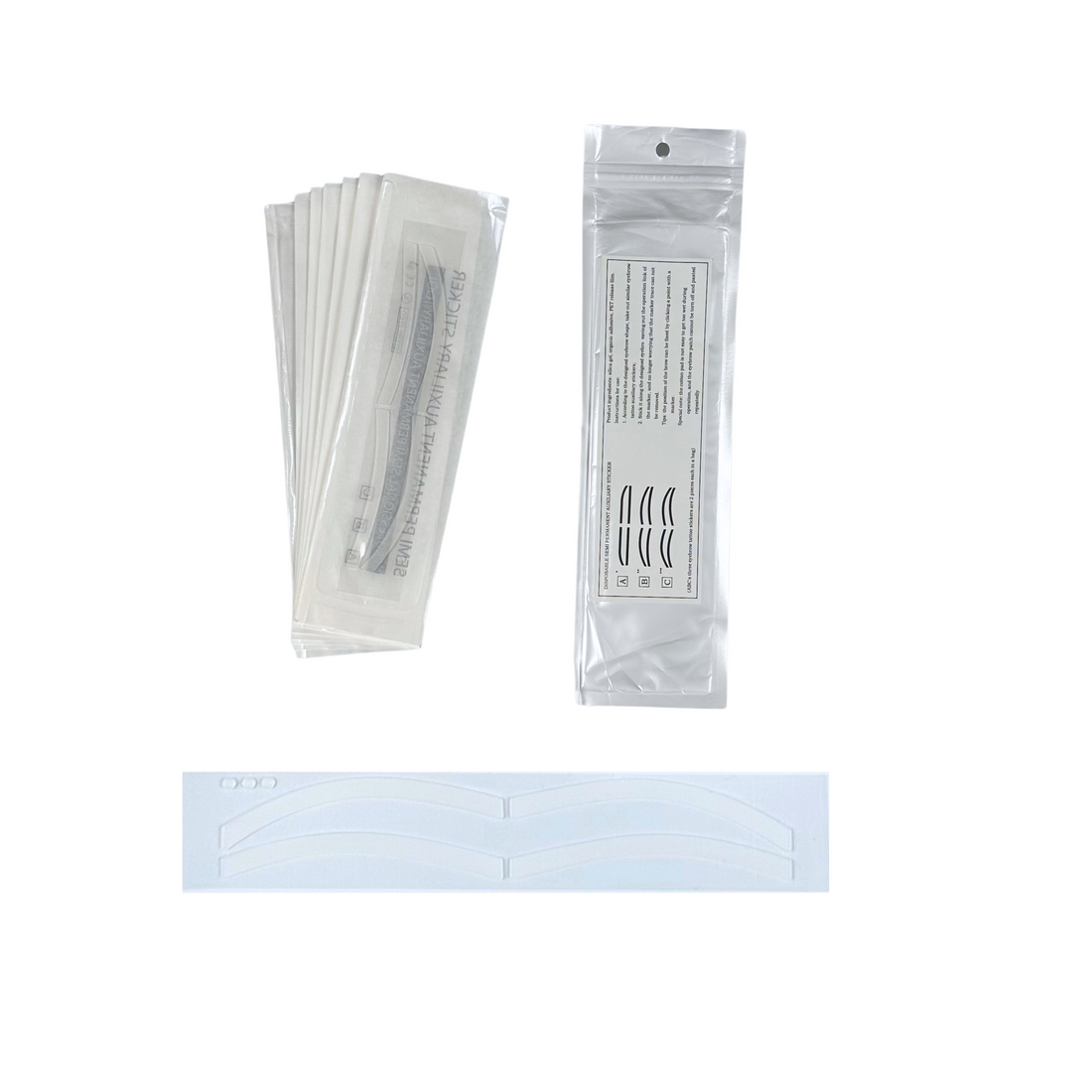 Brows Mapping Stencil Disposable